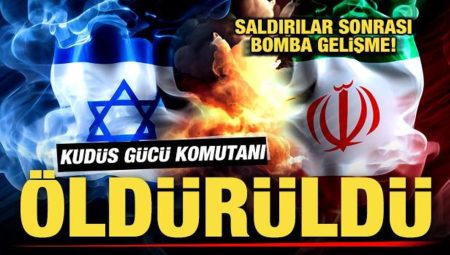 Hücumlar sonrası bomba gelişme: Kudüs Gücü Kumandanı öldürüldü